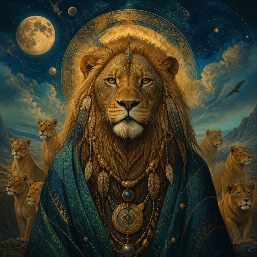 Lion Courageux