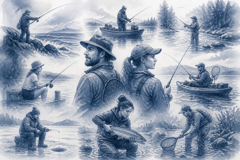 Quel type de pêcheur es-tu ?
