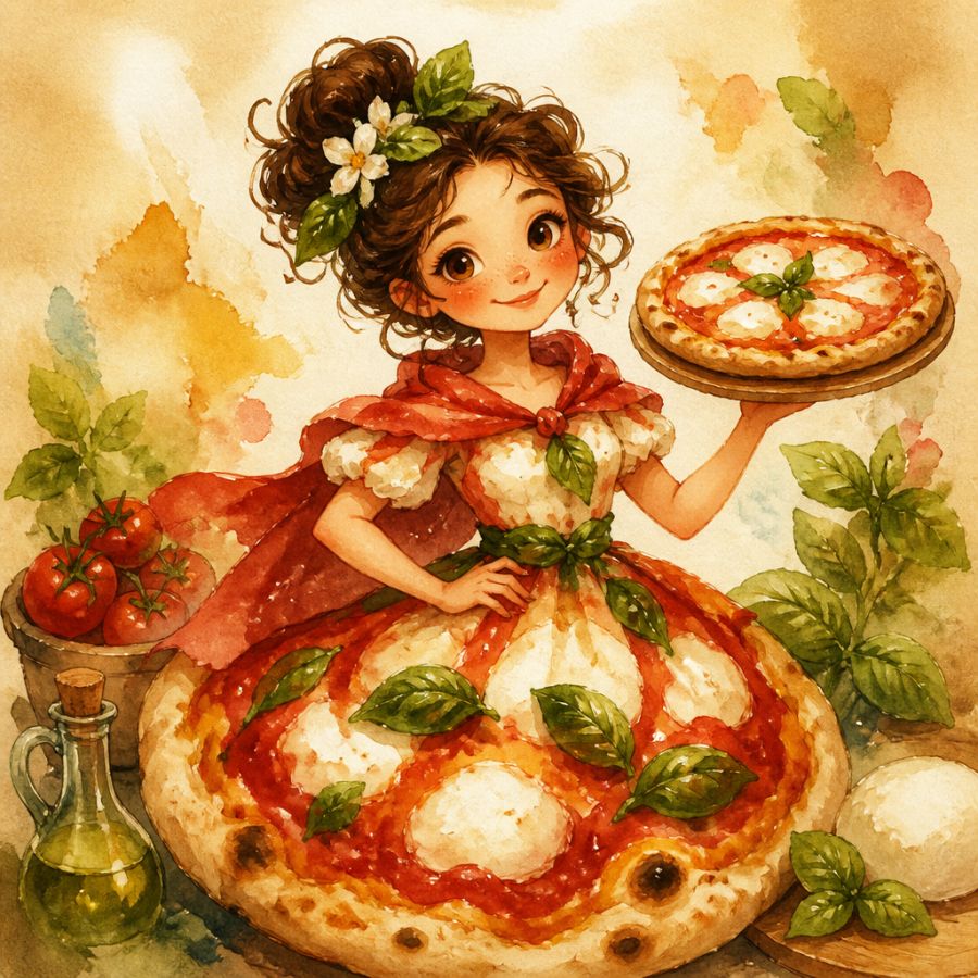 Pizza Margherita Authentique